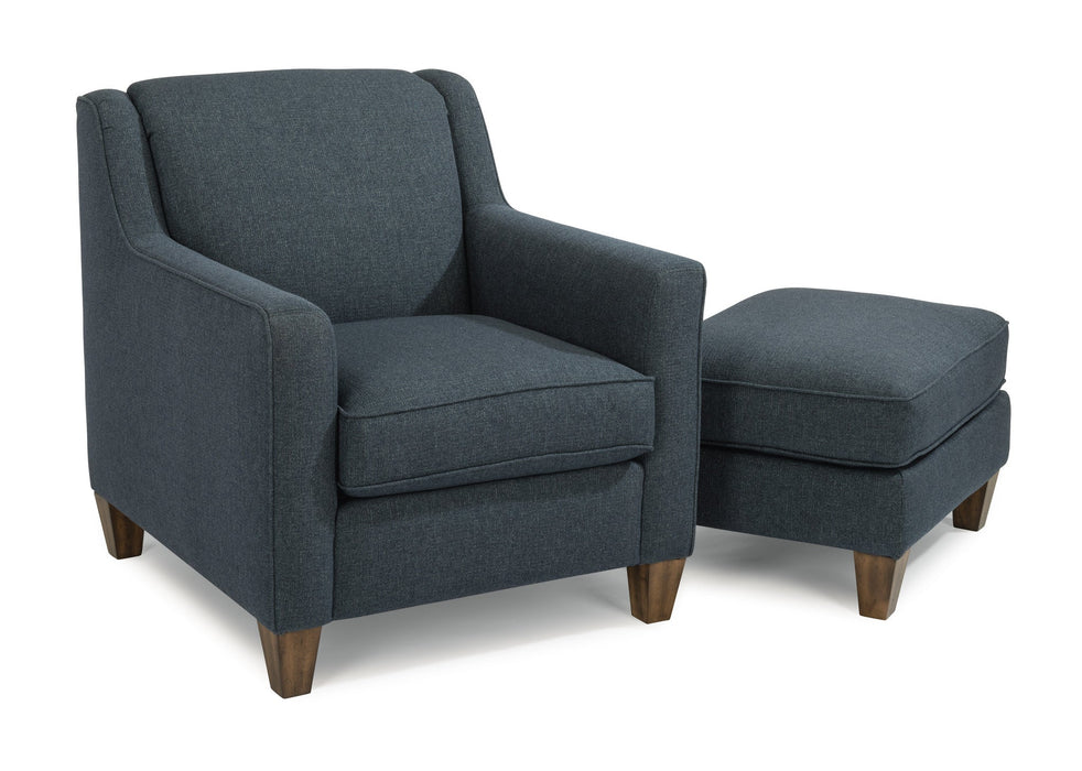 Holly Fabric Ottoman