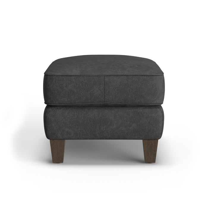 Finley Leather Ottoman