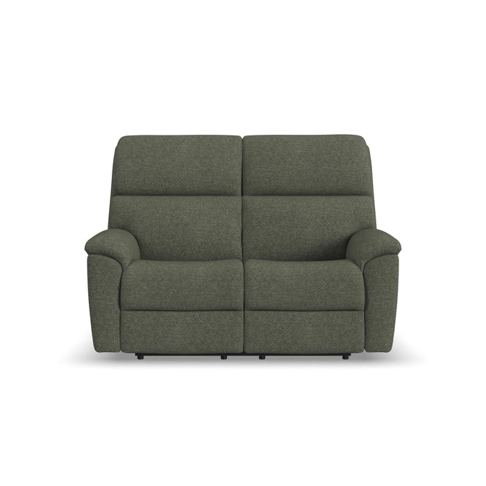 Porter Fabric Power Reclining Loveseat with Power Headrest & Lumbar