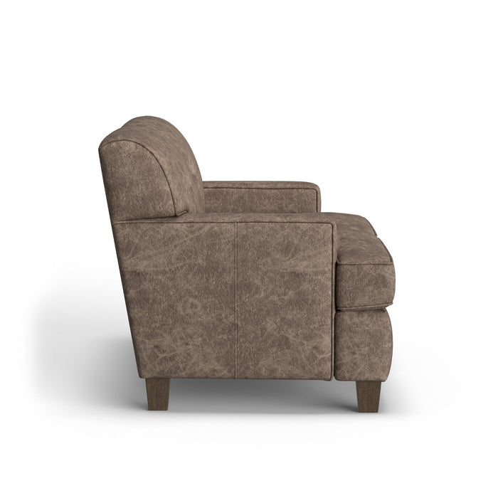 Dempsey Leather Loveseat