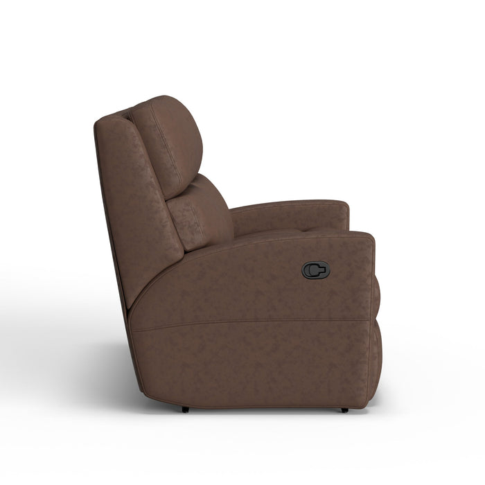 Catalina Leather Reclining Loveseat