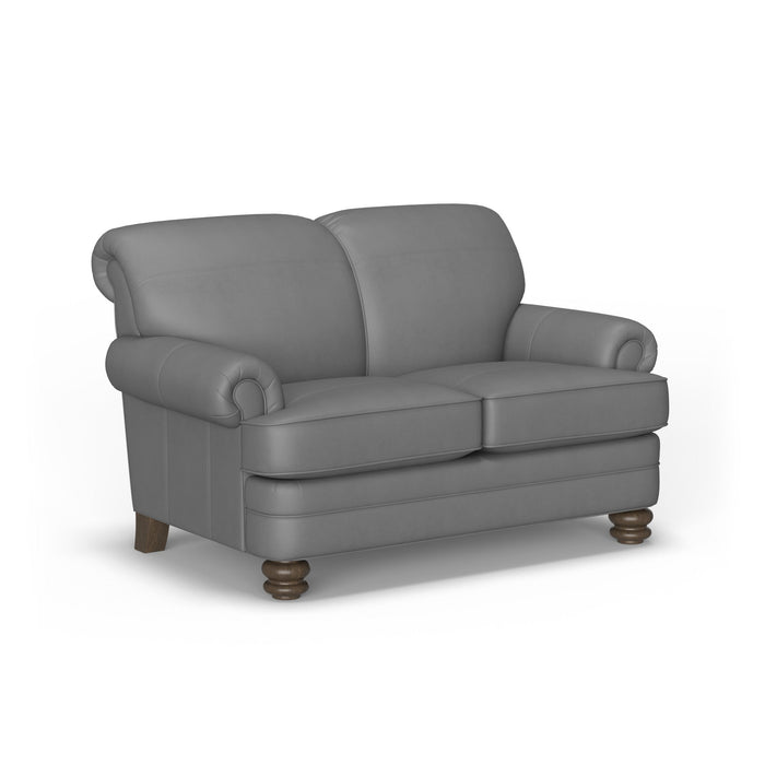 Bay Bridge Leather Loveseat