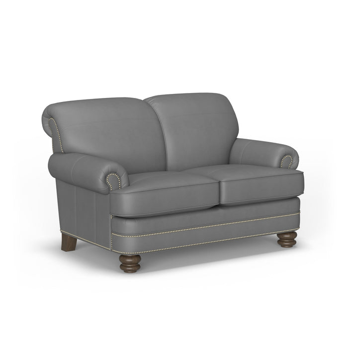 Bay Bridge Leather Loveseat