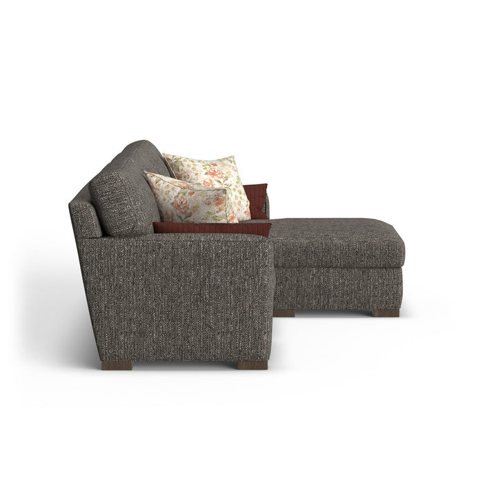 Jasper Fabric Reversible Chaise Sofa