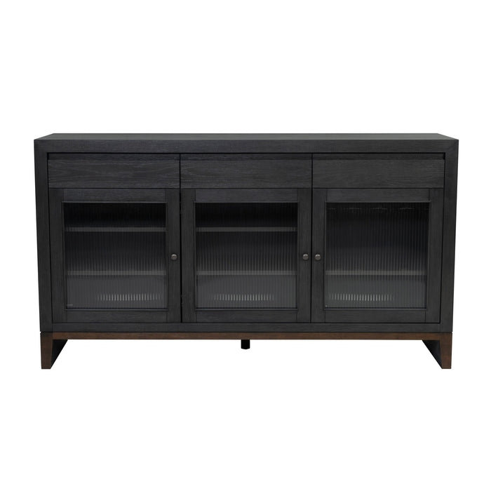 Waterfall Black Buffet