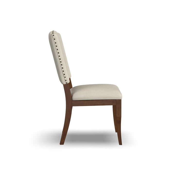 Bellevue Pair of Upholstered Dining Chairs