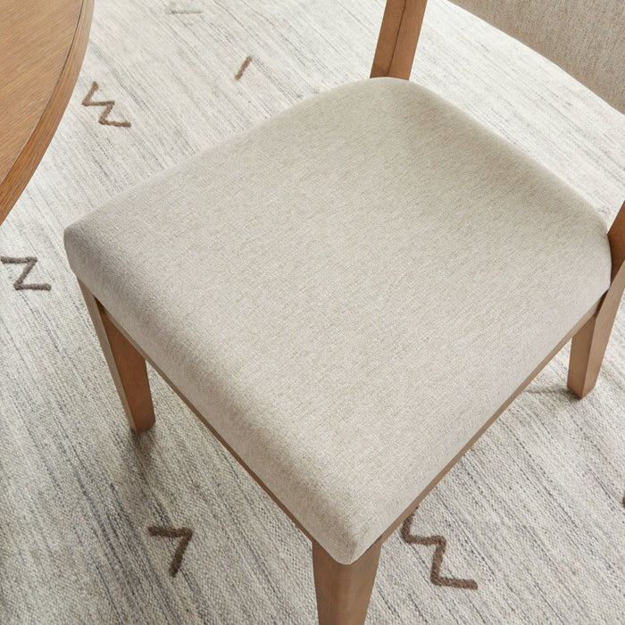 Millwork Off-White Pair of Counter Chairs