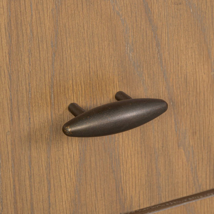 Normandy Brown Rectangular Coffee Table