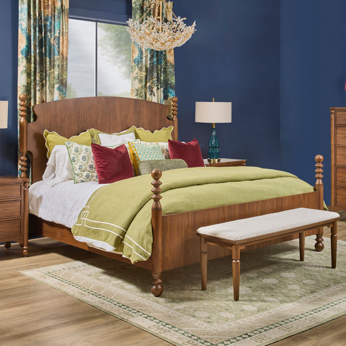 Azalea King Panel Bed