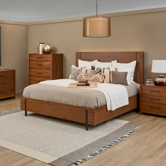 Lincoln King Panel Bed