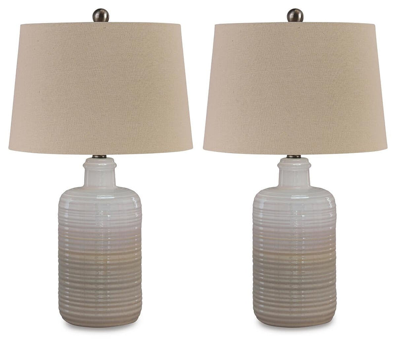 Ashley Express - Marnina Ceramic Table Lamp (2/CN)