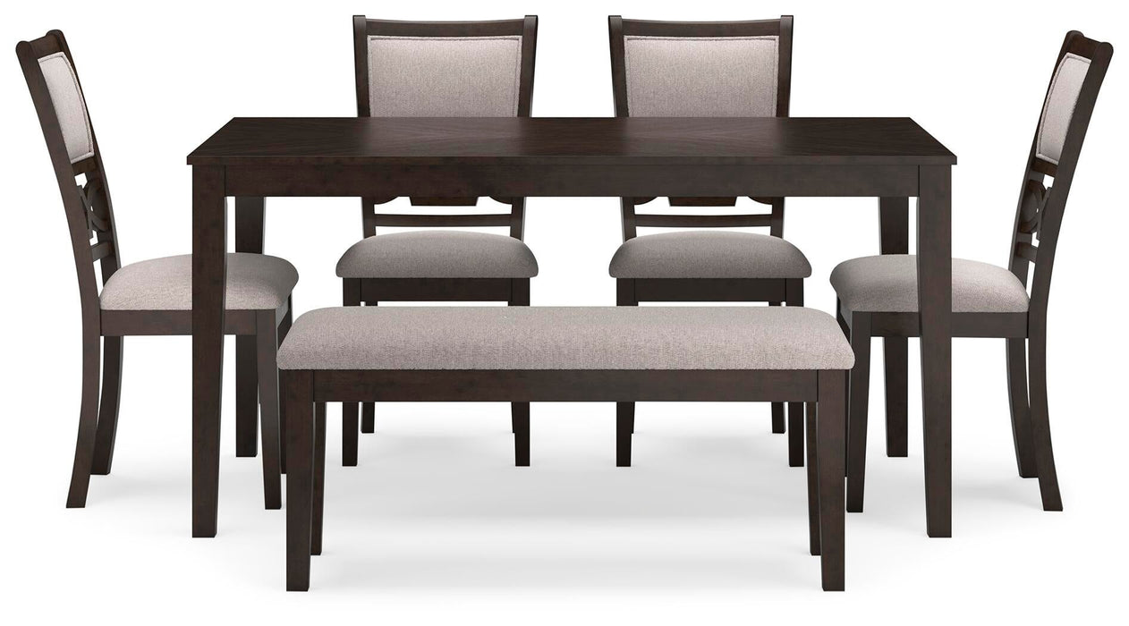Langwest Dining Room Table Set (6/CN)