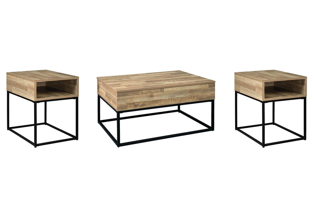 Ashley Express - Gerdanet Coffee Table with 2 End Tables