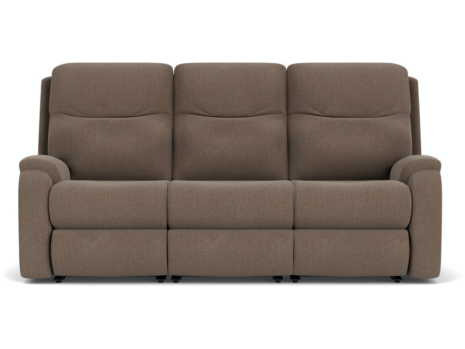Penn Power Reclining Sofa with Power Headrests and Lumbar
