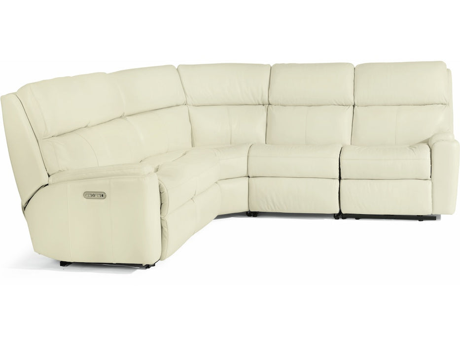 Rio Power Reclining Sectional with Power Headrests