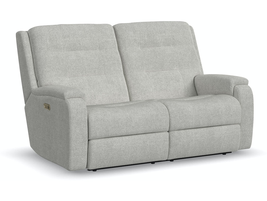 Arlo Power Reclining Loveseat with Power Headrests and Lumbar